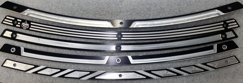 Harley Davidson windshield trim