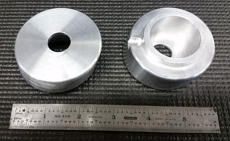 Custom motorcycle suspension part