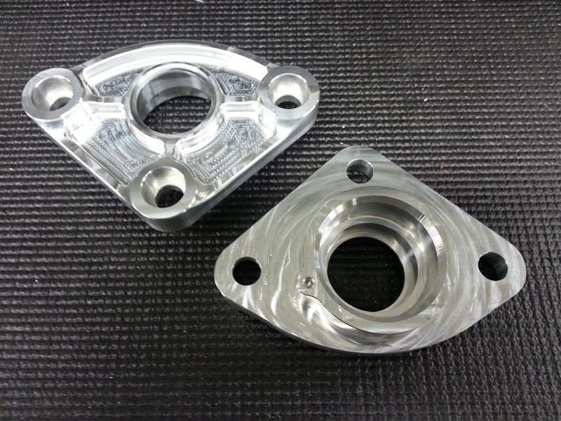 Custom motorcycle suspension part