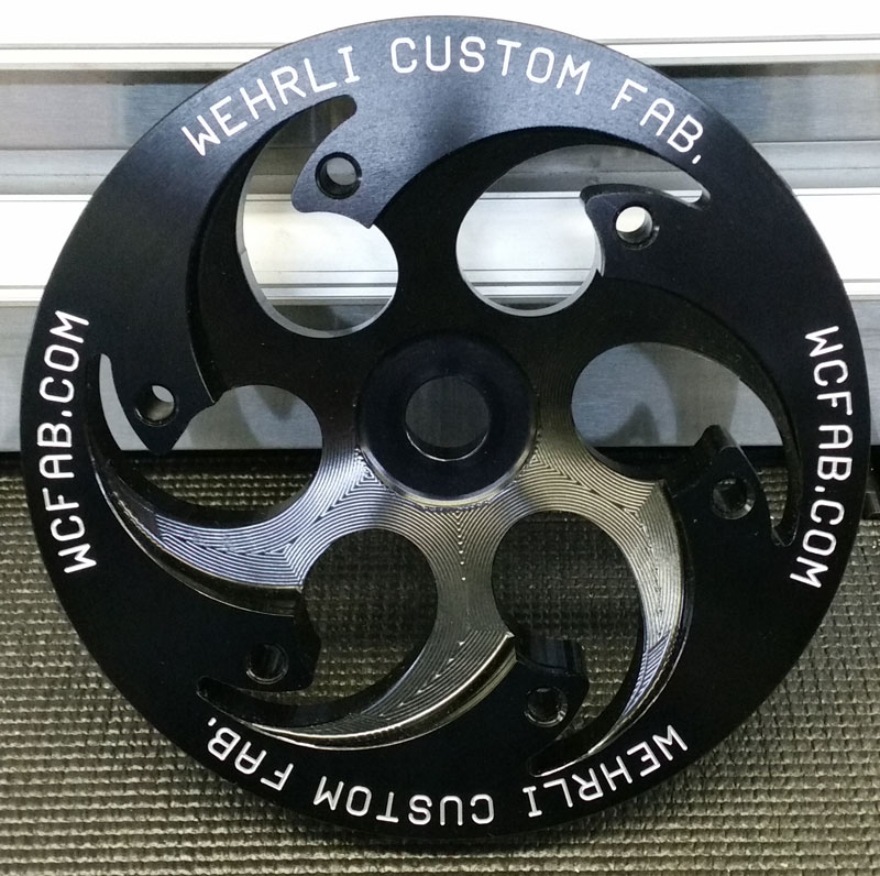 Billet Fuel pump pulley for Duramax Diesel engine