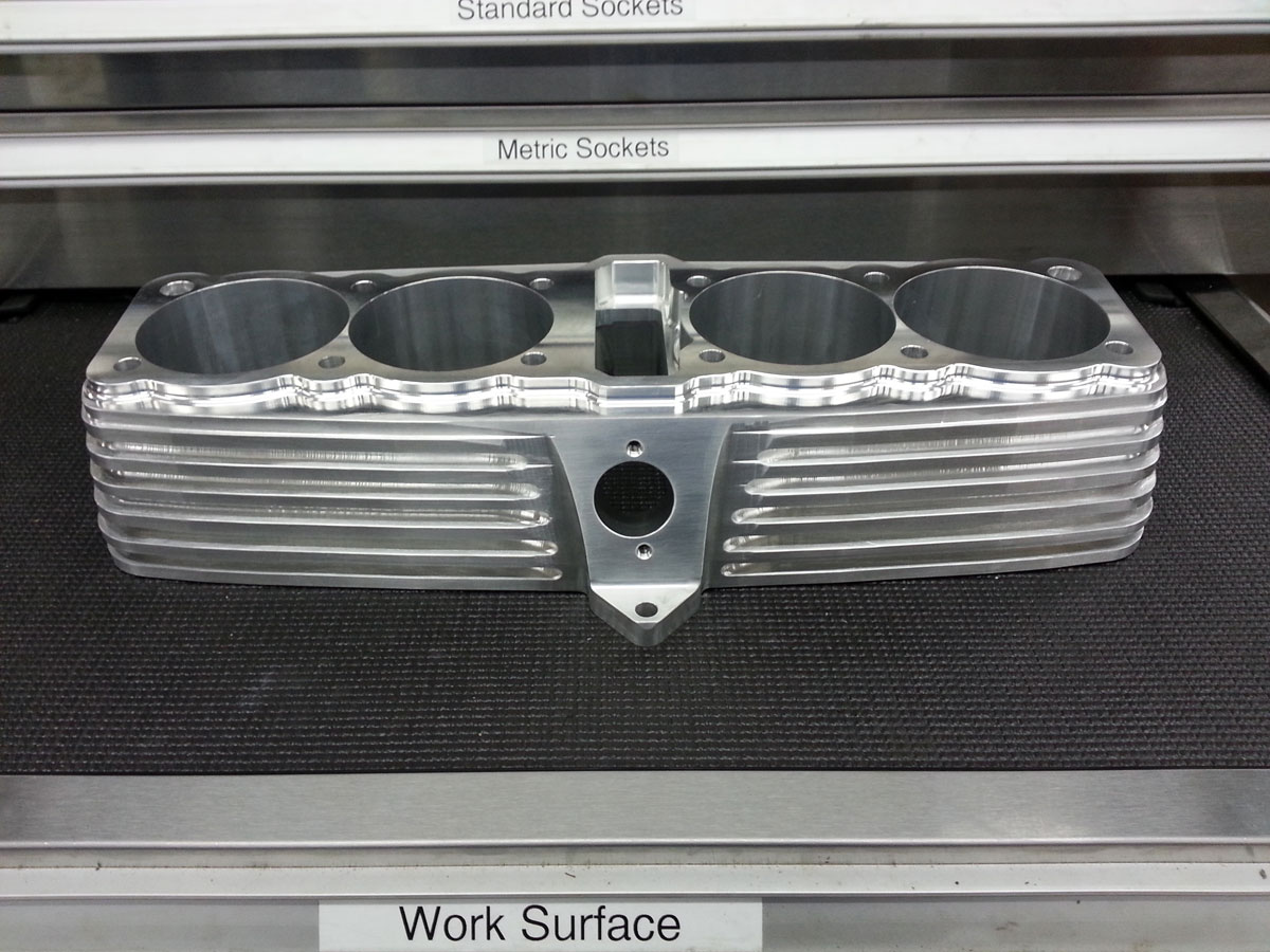 Billet Aluminum Yamaha motorcycle cylinder